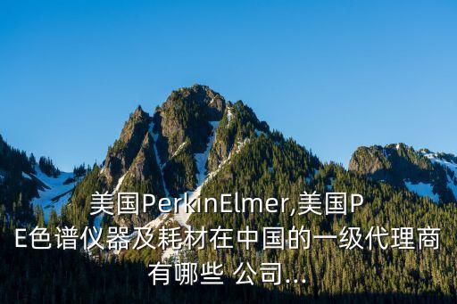 美國(guó)PerkinElmer,美國(guó)PE色譜儀器及耗材在中國(guó)的一級(jí)代理商有哪些 公司...