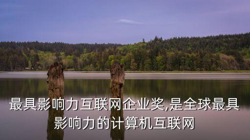 中國最具影響力互聯(lián)網(wǎng)企業(yè)獎,是全球最具影響力的計算機(jī)互聯(lián)網(wǎng)