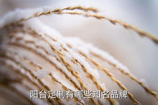 陽(yáng)臺(tái)定制有哪些知名品牌