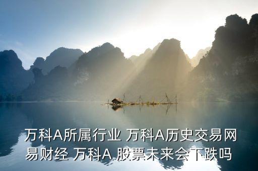  萬(wàn)科A所屬行業(yè) 萬(wàn)科A歷史交易網(wǎng)易財(cái)經(jīng) 萬(wàn)科A 股票未來(lái)會(huì)下跌嗎