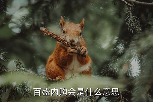 百盛內(nèi)購(gòu)會(huì)是什么意思