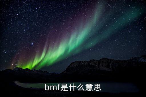 bmf是什么意思