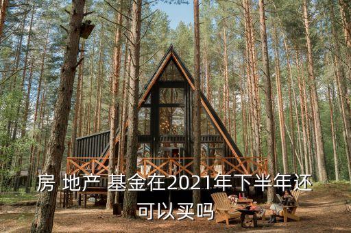 房 地產(chǎn) 基金在2021年下半年還可以買嗎