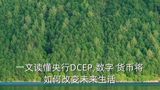 一文讀懂央行DCEP,數(shù)字 貨幣將如何改變未來生活