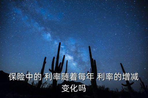 利率上升對(duì)保險(xiǎn)公司的影響