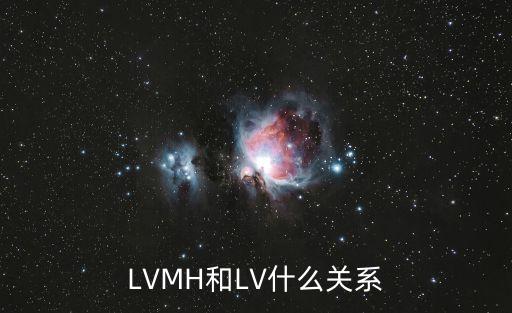 LVMH和LV什么關系