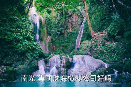  南光 集團(tuán)珠海橫琴公司好嗎