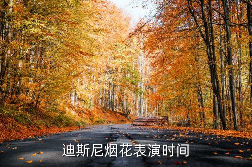 迪斯尼煙花表演時(shí)間