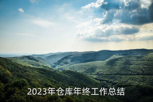 2023年倉庫年終工作總結(jié)