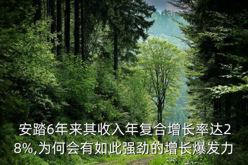  安踏6年來其收入年復合增長率達28%,為何會有如此強勁的增長爆發(fā)力