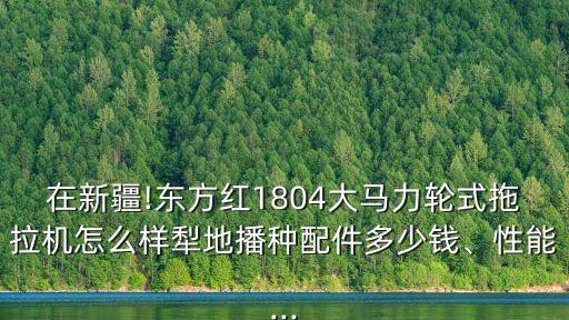 在新疆!東方紅1804大馬力輪式拖拉機(jī)怎么樣犁地播種配件多少錢、性能...