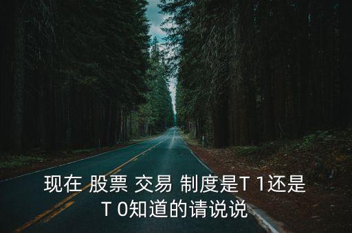 我國股票交易操作制度,我國的股票交易制度