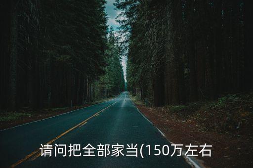 請(qǐng)問把全部家當(dāng)(150萬左右