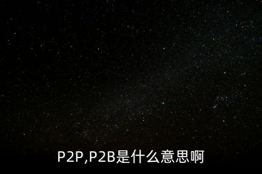 p2b公司如何開展業(yè)務(wù)