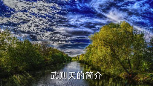 武則天的簡(jiǎn)介