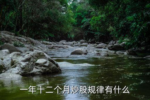 一年十二個(gè)月炒股規(guī)律有什么