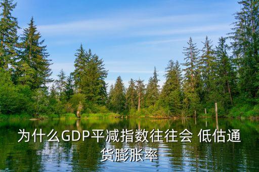 為什么GDP平減指數(shù)往往會(huì) 低估通貨膨脹率