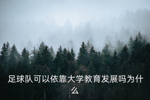  足球隊(duì)可以依靠大學(xué)教育發(fā)展嗎為什么