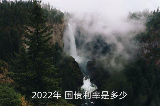 2022年 國(guó)債利率是多少