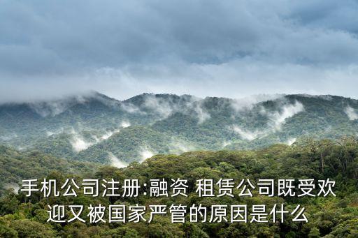 中國金融租賃為什么停牌,企業(yè)為什么要進(jìn)行金融租賃?