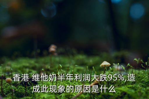 香港 維他奶半年利潤(rùn)大跌95%,造成此現(xiàn)象的原因是什么