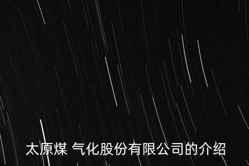 太原煤炭氣化集團