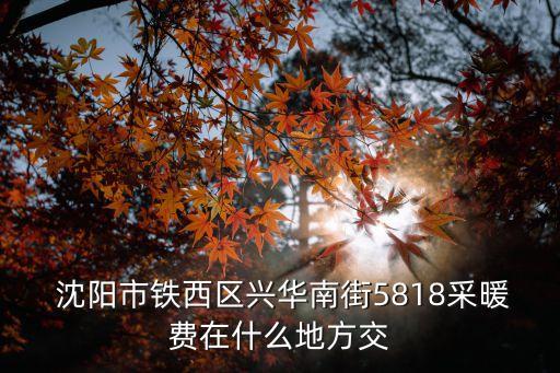  沈陽(yáng)市鐵西區(qū)興華南街5818采暖費(fèi)在什么地方交