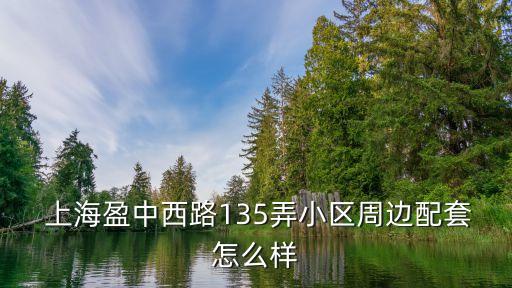  上海盈中西路135弄小區(qū)周邊配套怎么樣