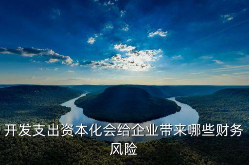 開發(fā)支出資本化會給企業(yè)帶來哪些財務(wù)風(fēng)險