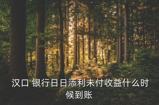 漢口銀行有什么理財(cái)寶,為什么漢口銀行理財(cái)高