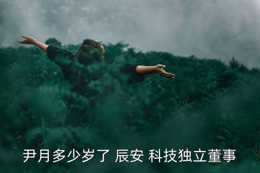 尹月多少歲了 辰安 科技獨立董事