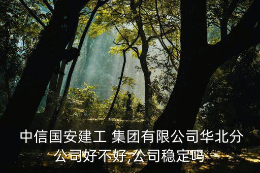  中信國安建工 集團有限公司華北分公司好不好,公司穩(wěn)定嗎