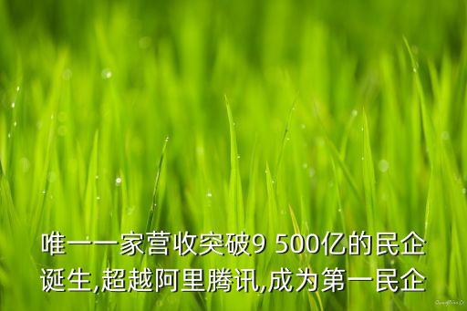 中國民營企業(yè)500強名單,全國500強企業(yè)排名