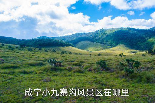 咸寧小九寨溝風(fēng)景區(qū)在哪里