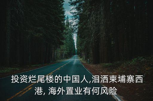 海外投資怎么樣,中國海外投資最多的國家