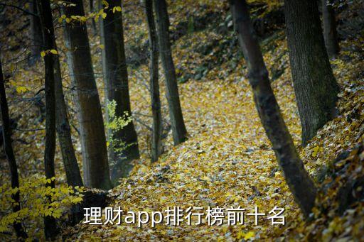  理財(cái)app排行榜前十名