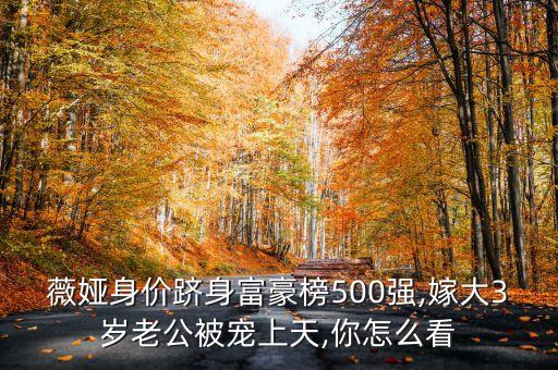 薇婭身價躋身富豪榜500強(qiáng),嫁大3歲老公被寵上天,你怎么看