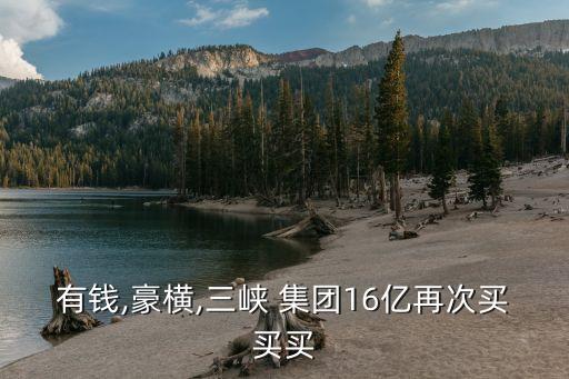 有錢(qián),豪橫,三峽 集團(tuán)16億再次買(mǎi)買(mǎi)買(mǎi)